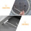 manhole cover hook heavy duty lifting tool for storm drain silver 8