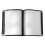 A4 PVC Menu Binder Transparante Flexibele Restaurant Map Houder 10