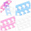3Pcs Portable Silicone Finger Divider For Nail Art 8