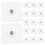 30Pcs Adhesive Wall Hooks For Frames Mirrors Clocks Kitchen 11