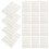 85Pcs White Blank Guitar Tab Paper Sheets for Home Use Smooth Writing 1
