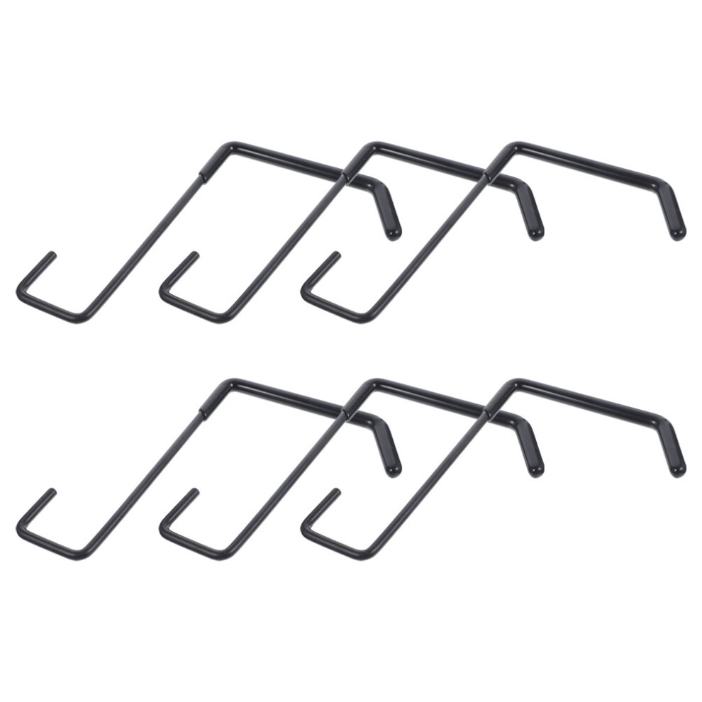 6Pcs Wall Mounted Nail-Free Heavy Duty Garage Storage Hooks 3314107652572
