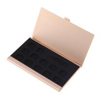 1Pc Aluminum Sim Card Holder With Needle For Home Shop Golden