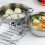 Multifunctional Steam Pot Double Layer Stainless Steel Steamer 28cm 9