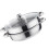 Multifunctional Steam Pot Double Layer Stainless Steel Steamer 28cm 1
