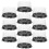 10Pcs Clear Plastic 6Inch Cake Containers With Lids 6