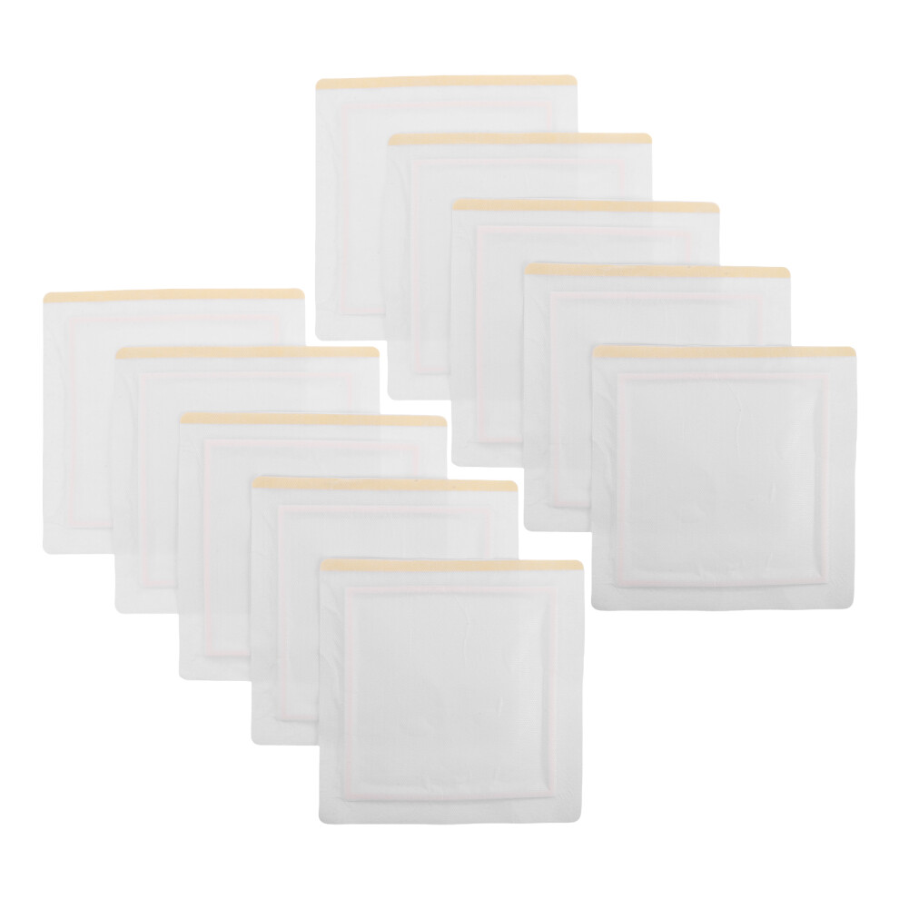 Aboofan 10Pcs Portable Self-Adhesive Caster Oil Patches For Belly Button Use