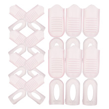 20pcs adjustable nail polish remover clips for soak off uv gel nails