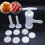 Mini Manual Noodle Maker Press Machine For Home With 7 Molds White 5