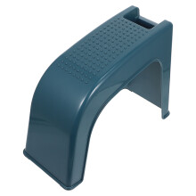 1Pc Green Plastic Footstool Pedicure Tool for Home and Salon Use