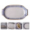 1Pc Ceramic Dinner Plate Fish Steaming Serving Tray With Handles 3