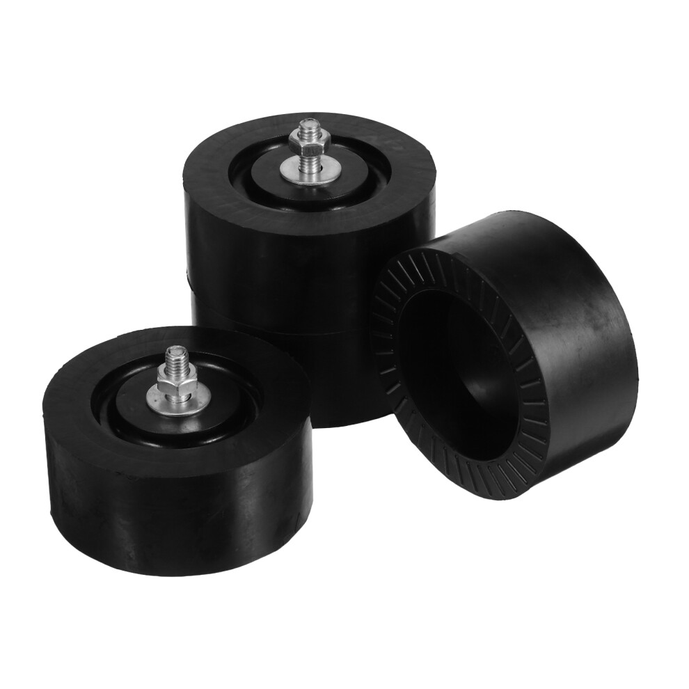 4Pcs Rubber Vibration Pads For Ac Outdoor Unit Compressor Base 3314107638071