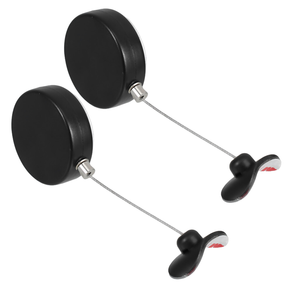 2Pcs Anti-Theft Telescopic Lock For TV Remote Steel Cable-image-OPC-PKTGP5F-NEW