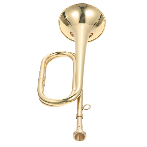 Trumpet Bugle Copper Golden School Band Instrument 1