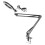 adjustable desk mount ring light stand for live streaming recording 8