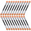 24Pcs Disposable Eyeshadow Brushes With Sponge Sticks Applicators 1