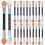 24Pcs Disposable Eyeshadow Brushes With Sponge Sticks Applicators 2