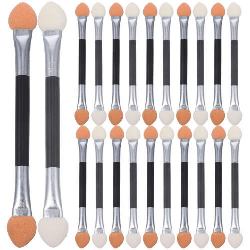 24Pcs Disposable Eyeshadow Brushes With Sponge Sticks Applicators 1