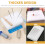 3Pcs Needle Pin Dense Foam Pad For Wool Felt Craft Sewing Mat 6