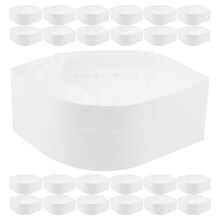 50Pièces Chapeaux Chef Papier Jetables Blancs Cuisine
