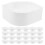 50Pièces Chapeaux Chef Papier Jetables Blancs Cuisine 7