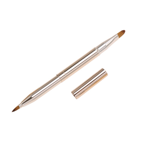 1Pc Golden Lipstick Applicator Brush Easy Use Lip Makeup Tool