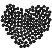 200Pcs 26Mm Black Aquarium Bio Balls For Fish Tank Filtration