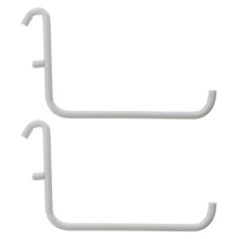 2Pcs Pegboard Hook Organizer For Garage Storage
