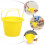 Empty Paint Can With Handle Reusable Plastic Bucket For Oil Paint 7