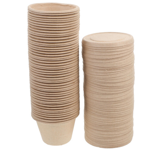 50Pcs Condiment Portion Cups For Takeaway Dipping Sauces Disposable