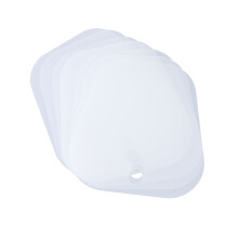 10Pcs 6 Inches Plastic Shoe Stretcher For Boots And Shoes White