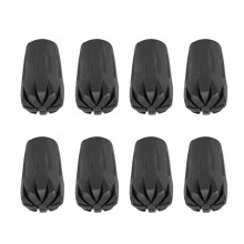8Pcs Rubber Tips For Trekking Cane Hiking Pole Walking Stick