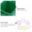 1 Set Conure Toy Color Sorting Bin Bird Teaching Tool Box Parrot Toy 10