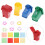 1 Set Conure Toy Color Sorting Bin Bird Teaching Tool Box Parrot Toy 6