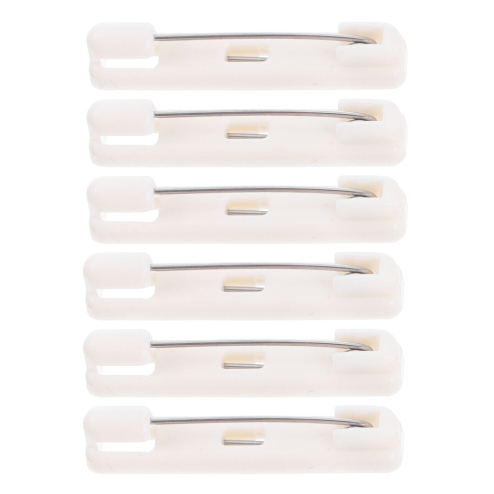 300 Pcs Bar Brooch Pin Badge Clasp Name Tag Pin 3314207539520