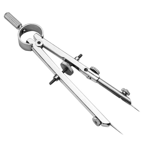 Daily Use Geometry Compass Portable Spring Work Accessory
