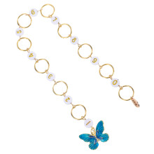 Knitting And Crochet Row Counter With Butterfly Pendant Alloy Marker