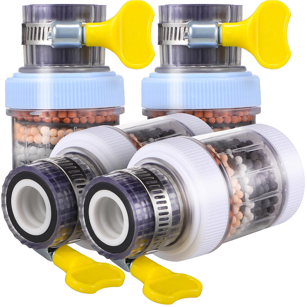 4Pcs Faucet Filter Water Softener Purifier For Kitchen Bathroom 3314207555889