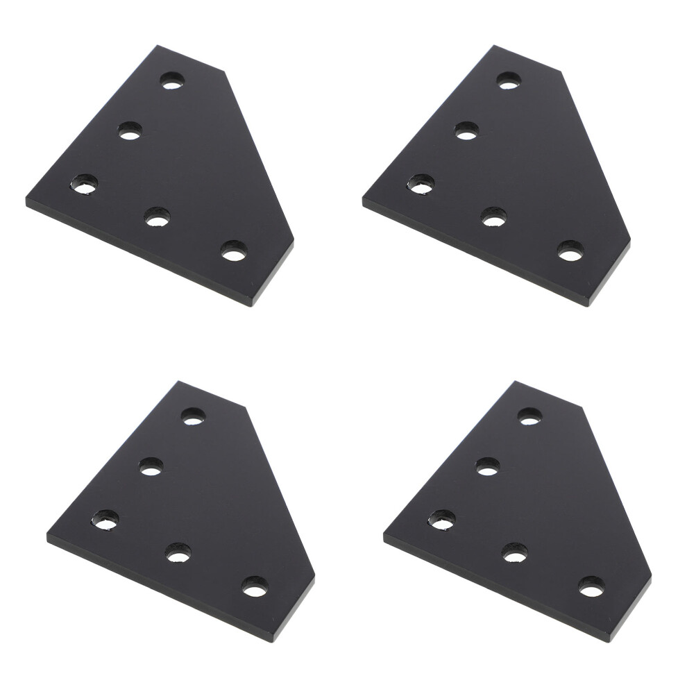 4Pcs L Shape Corner Bracket 5-Hole For 2020 Aluminum Profile 3314207554127