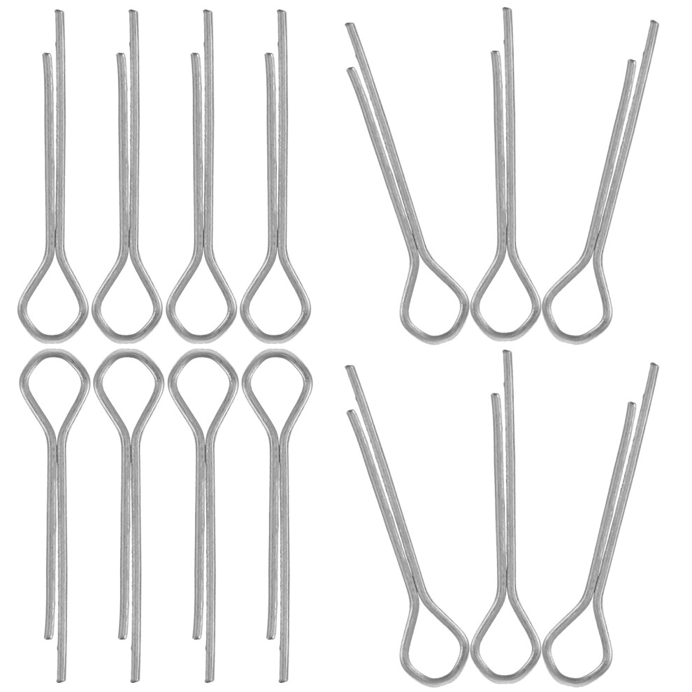 100Pcs Cotter Pin Assortment Spring Clip Fastener For Engine Repair 3314107675366