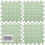 Knitting Blocking Mats Set With Fixing Pins For Crochet Foam Boards 10