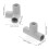 8pcs 3- -shaped connectors for fence indoor use 3