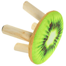 Small Wood Round Stool For Home Use