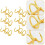 6Pcs Metal 3-Ring Binder Rings For Loose Leaf Notebooks 5