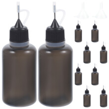 10Pcs Needle Tip Glue Bottle With Funnel Diy Applicator