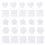 50 Pcs Mesh Plastic Canvas Sheets For Cross Stitch Embroidery Craft 1