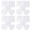 50 Pcs Mesh Plastic Canvas Sheets For Cross Stitch Embroidery Craft 5