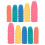 50Pcs Rubber Finger Protectors For Counting Writing Sorting 2