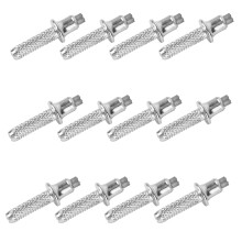 12Pcs Alpenstock Tip Rod Stick Walking Pole Tips For Hiking Trekking