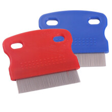 2 Pcs Stainless Steel Comb Pet Combs And Brushes Grooming Dog Cat